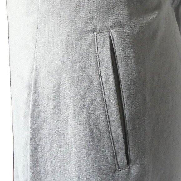 Issey Miyake Maxi Wrap Skirt in Light Gray Size 2 USA Small - Picture 6 of 16